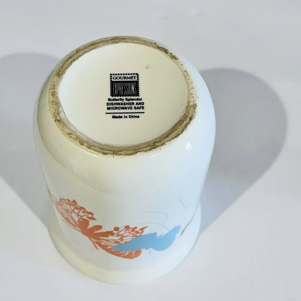 Gourmet Expression Canister Food‎ Storage Seal Tight Lid Butterfly Splendor